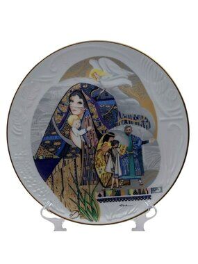 Eve Licea Sarah And Isaac Collector Plate Biblical Mothers Series Edwin Knowles